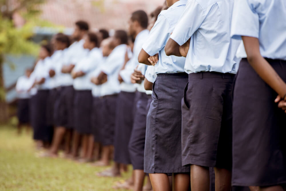 Provided New Uniforms For Students 